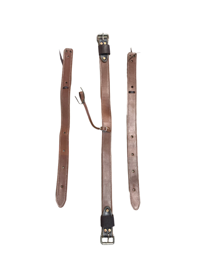 1 3/4" Double and Stitched Flank Cinch by HR Saddles