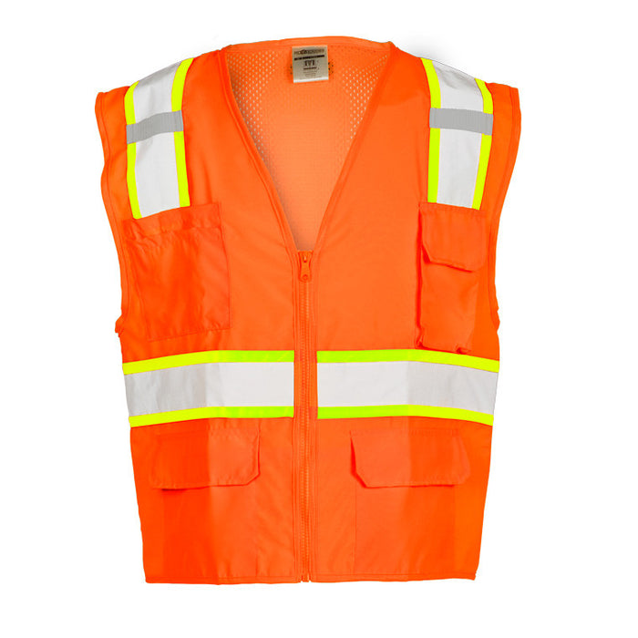 1163/1164 - Kishigo Solid Front with Mesh Back Vest