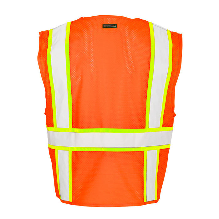 1163/1164 - Kishigo Solid Front with Mesh Back Vest