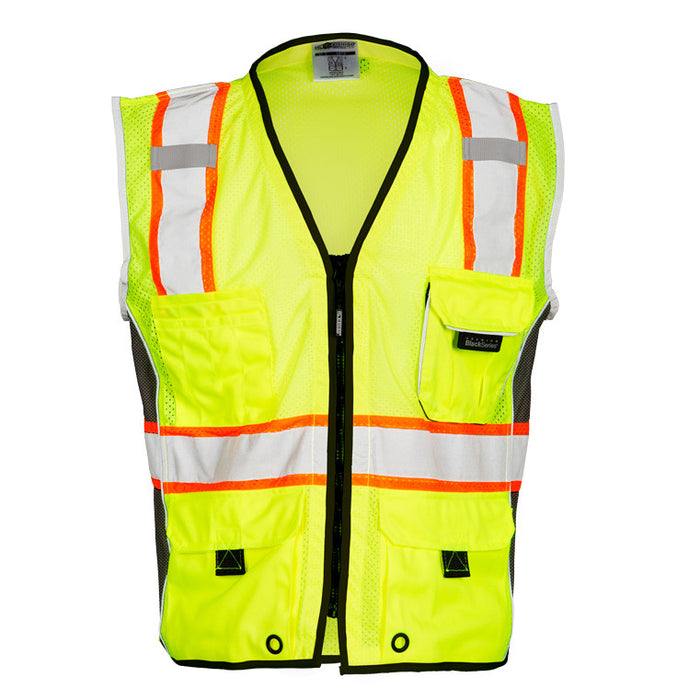 1513/1514 - Kishigo Premium Black Series, Heavy Duty, Class 2 Vest