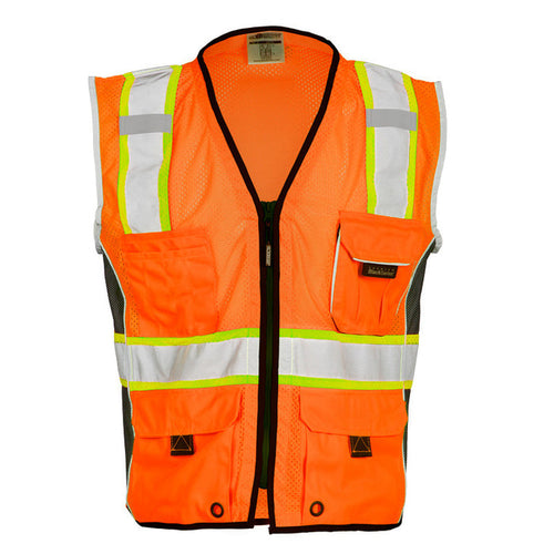 1513/1514 - Kishigo Premium Black Series, Heavy Duty, Class 2 Vest