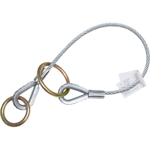 1636VC-516 - 3' vinyl coated wire rope (5/16")