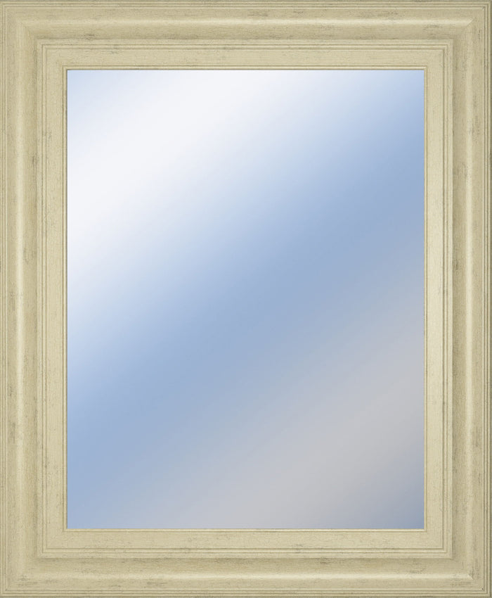 22x26 Decorative Framed Wall Mirror By Classy Art Promotional Mirror Frame #41 - Beige