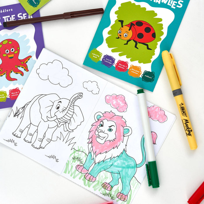 24 Kids’ Mini Colouring Books, Fun Arts & Crafts Activity