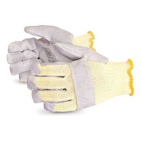 Action Kevlar with Wraparound Leather Palm and Finger-Tips (1 dozen)
