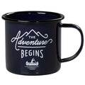 Adventure Begins Enamel Mug