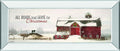 All Roads Lead Home For Christmas By Lori Deiter - Mirror Framed Print Wall Art - Beige