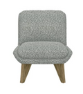 Armless Chair-Grey
