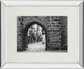 Bicycle Of Riquewihr By Monte Nagler - Mirror Framed Print Wall Art - Dark Gray