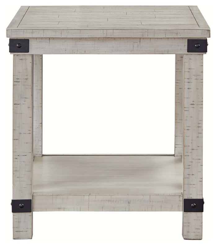 Carynhurst - Rectangular End Table - Whitewash