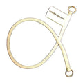 Championship HEAVY Show Nylon Choke Collar by Cherrybrook (22 inch White)