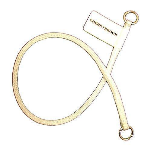 Championship HEAVY Show Nylon Choke Collar by Cherrybrook (22 inch White)