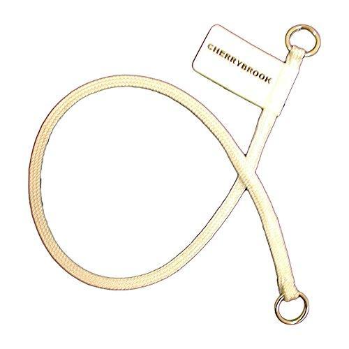 Championship HEAVY Show Nylon Choke Collar by Cherrybrook (32 inch White)