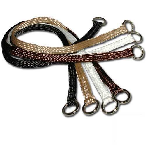 Championship HEAVY Show Nylon Choke Collar by Cherrybrook (32 inch White)