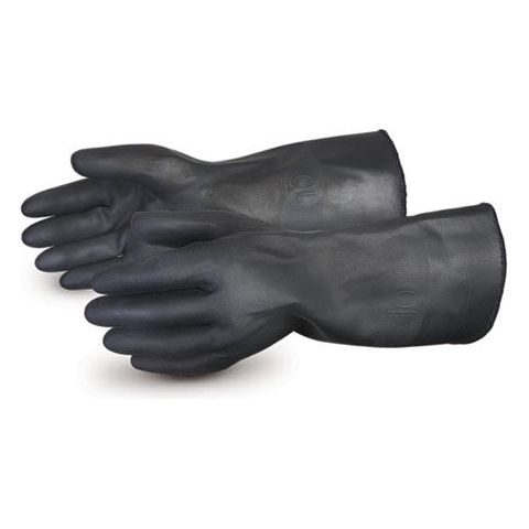 Chemstop Terry-lined Heavy-duty Neoprene Chemical Resistant Gloves (1 dozen)
