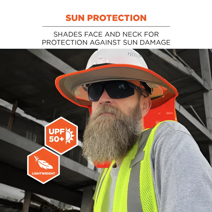 Chill-Its 6661 Universal Hard Hat Brim with Neck Shade