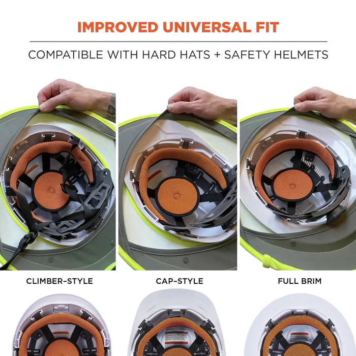 Chill-Its 6661 Universal Hard Hat Brim with Neck Shade