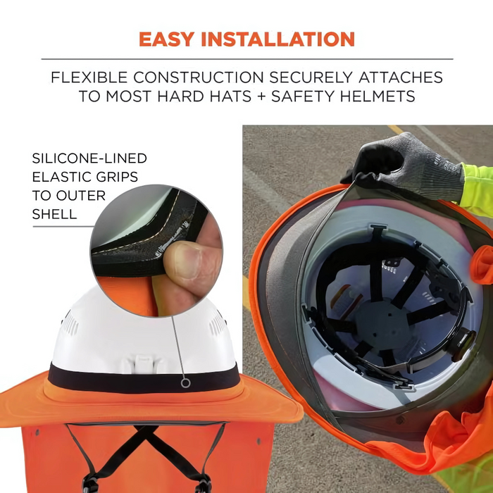Chill-Its 6661 Universal Hard Hat Brim with Neck Shade