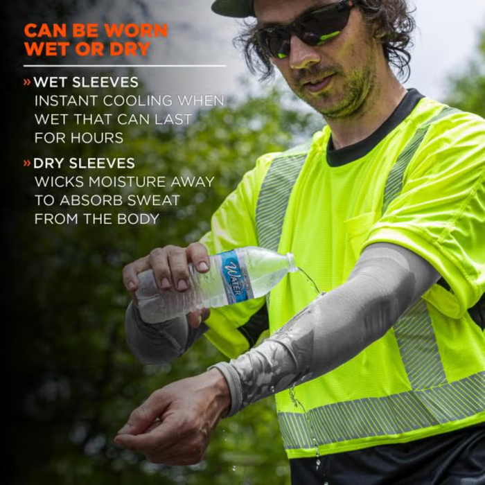 Chill-Its 6690 Cooling Arm Sleeves - Performance Knit (Pair)