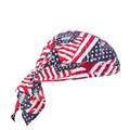 Chill-Its 6710CT Evap. Cooling Triangle Hat w/Cooling Towel - Quantity of 6