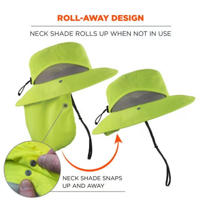 Chill-Its 8934 Ranger Hat with Neck Shade