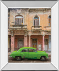 Classic Havana By Alan Copson - Mirror Framed Print Wall Art - Beige