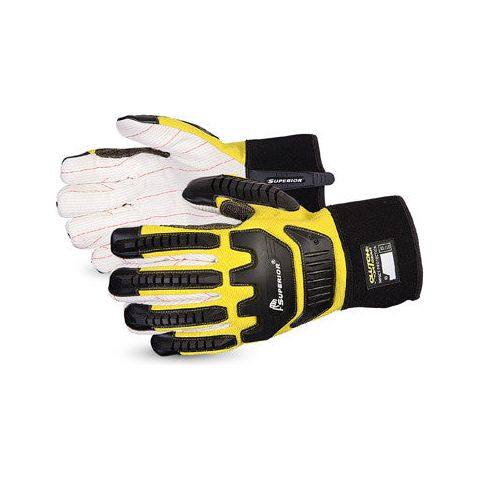 Clutch Gear® Anti-Impact Oilfield Glove with Kevlar®-Reinforced Thumb Crotch (1 dozen)