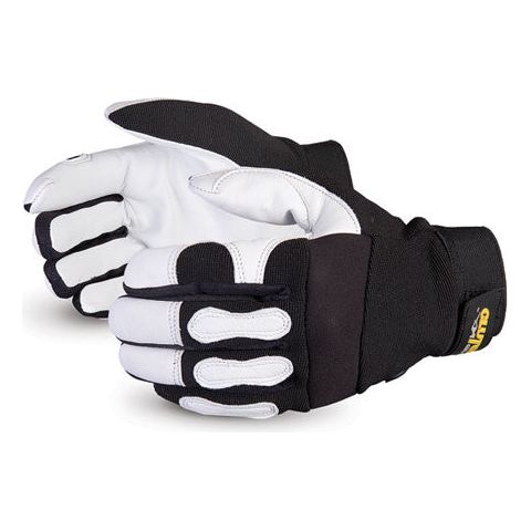 Clutch Gear® Grain Goatskin Mechanics Glove (1 dozen)
