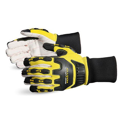 Clutch Gear Impact Protection Oilfield Glove with Kevlar-Reinforced Thumb Crotch (1 dozen)