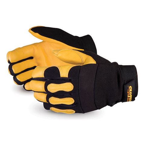 Clutch Gear® Winter Lined Deerskin Mechanics Gloves (1 dozen)