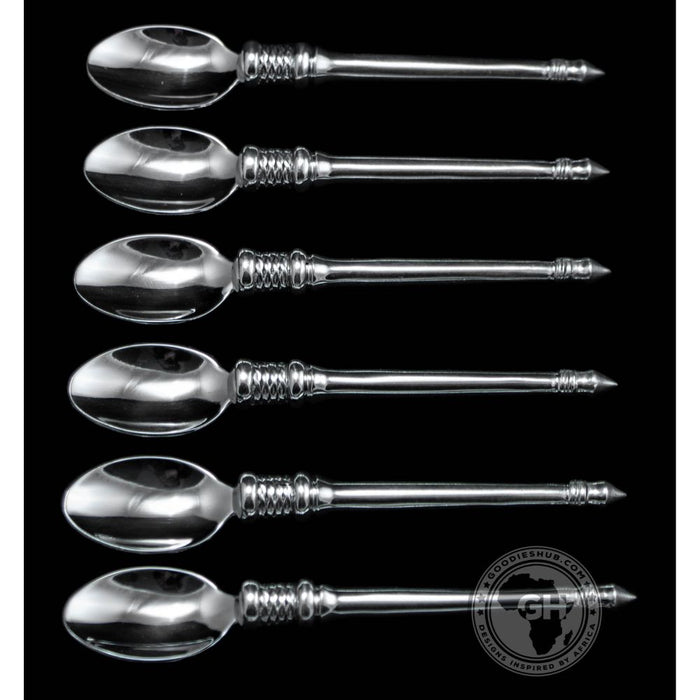 Coffee Spoon Set of 6 - Noble Collection - Diana Carmichael