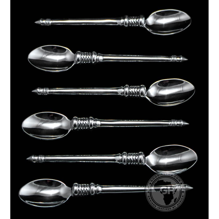 Coffee Spoon Set of 6 - Noble Collection - Diana Carmichael