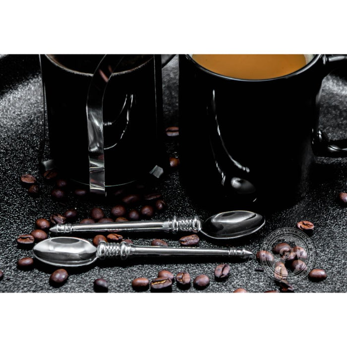 Coffee Spoon Set of 6 - Noble Collection - Diana Carmichael