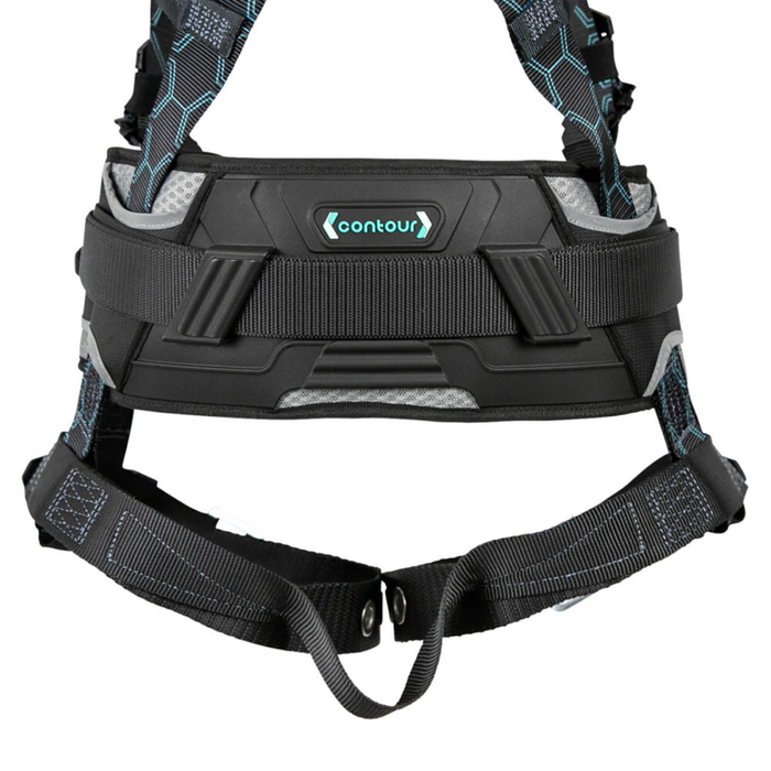 Contour Construction Harness – 3D, QC Chest, FD, TB Legs | Safewaze