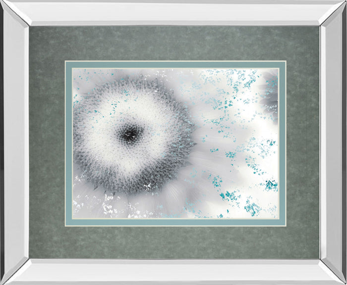 Crystalline By Marvin Pelkey - Mirror Framed Print Wall Art - Gray