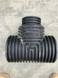 Culvert Reducer Tee 8" x 8" x 4" DW