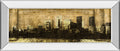 Defined City I By Sd Graphic Studio - Mirror Framed Print Wall Art - Beige