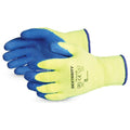 Dexterity LX Reverse-Terry High-Viz Winter Knit with Latex Palms (1 dozen)