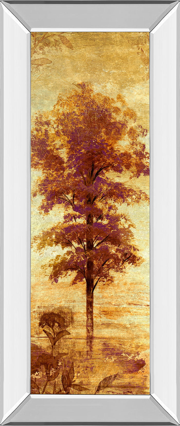 Early Autumn Chill I By Micheal Marcon - Mirror Framed Print Wall Art - Light Brown