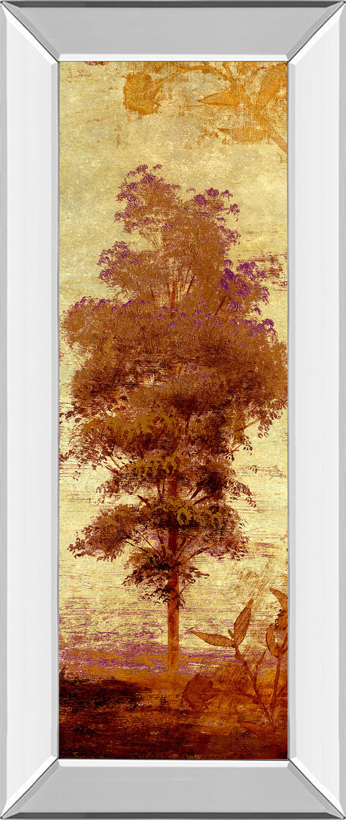 Early Autumn Chill Il By Micheal Marcon - Mirror Framed Print Wall Art - Light Brown
