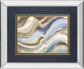 Earth Tone New Concept By Patricia Pinto - Mirror Framed Print Wall Art - Dark Gray