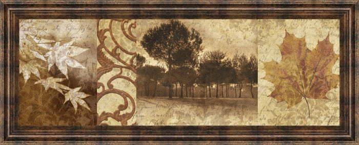 Equinox I By Keith Mallet - Framed Print Wall Art - Light Brown