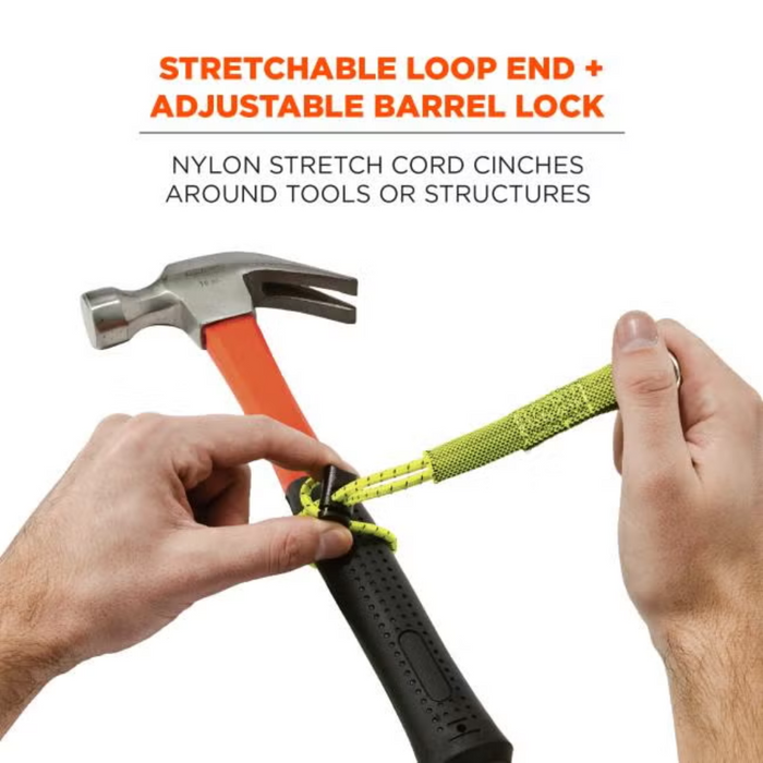 Ergodyne Squids 3703 Elastic Tool Tether Attachment - Loop Tool Tails - 15lbs