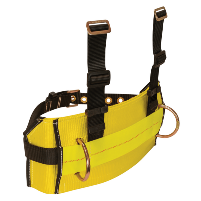 FallTech 8031 - Roughneck Belly Belt with Mating Buckles, Connecting Straps for Upper Torso Attachment