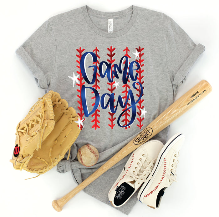 Game Day Stitches Tee - Cracked Ginger