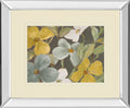 Garden Party In 2 By Lanie Loreth - Mirror Framed Print Wall Art - Beige