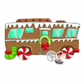 Gingerbread RV Cutouts and Kits
