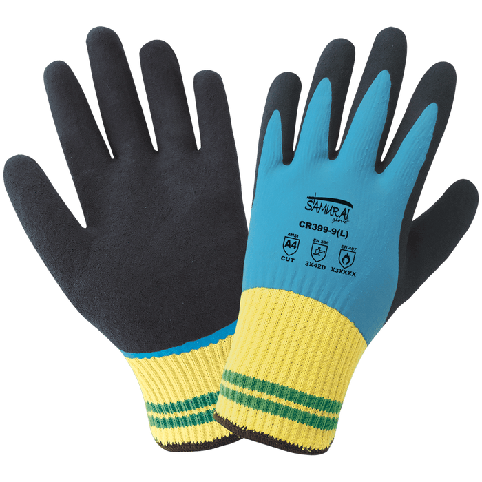 Global Glove-Samurai Glove Liquid and Cut Resistant Gloves - CR399 (1 Doz)