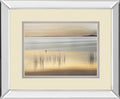 Golden By Marvin Pelkey - Mirror Framed Print Wall Art - Beige