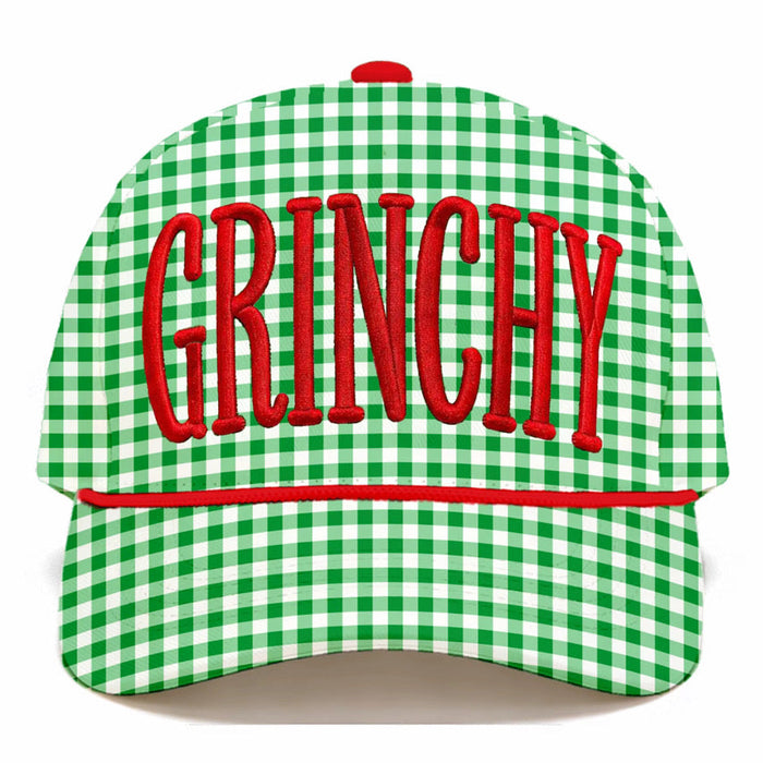 Grinchy Gingham Hat *CIJ SPECIAL* - Cracked Ginger